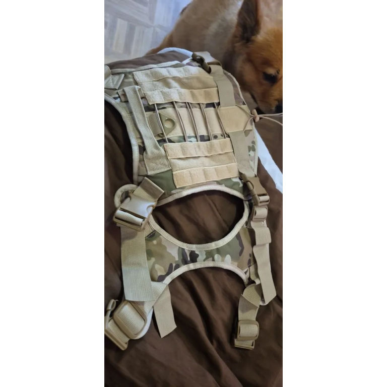 Gilet harnais tactique pour chien photo review