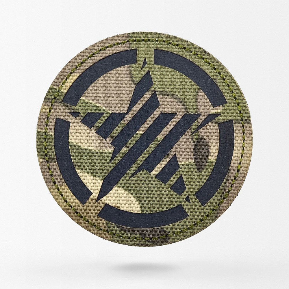 Patch étoile militaire ronde