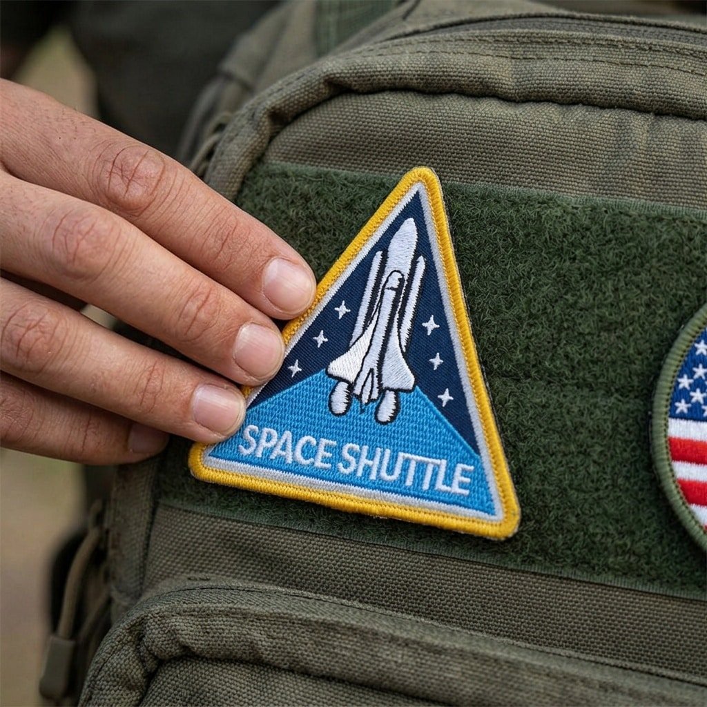 Triangle space shuttle patch