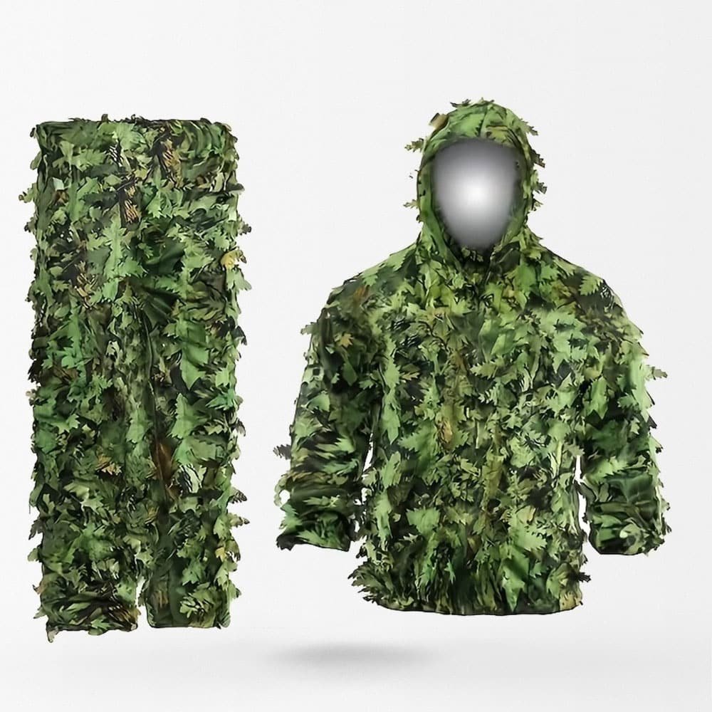 Combinaison ghillie feuilles bioniques