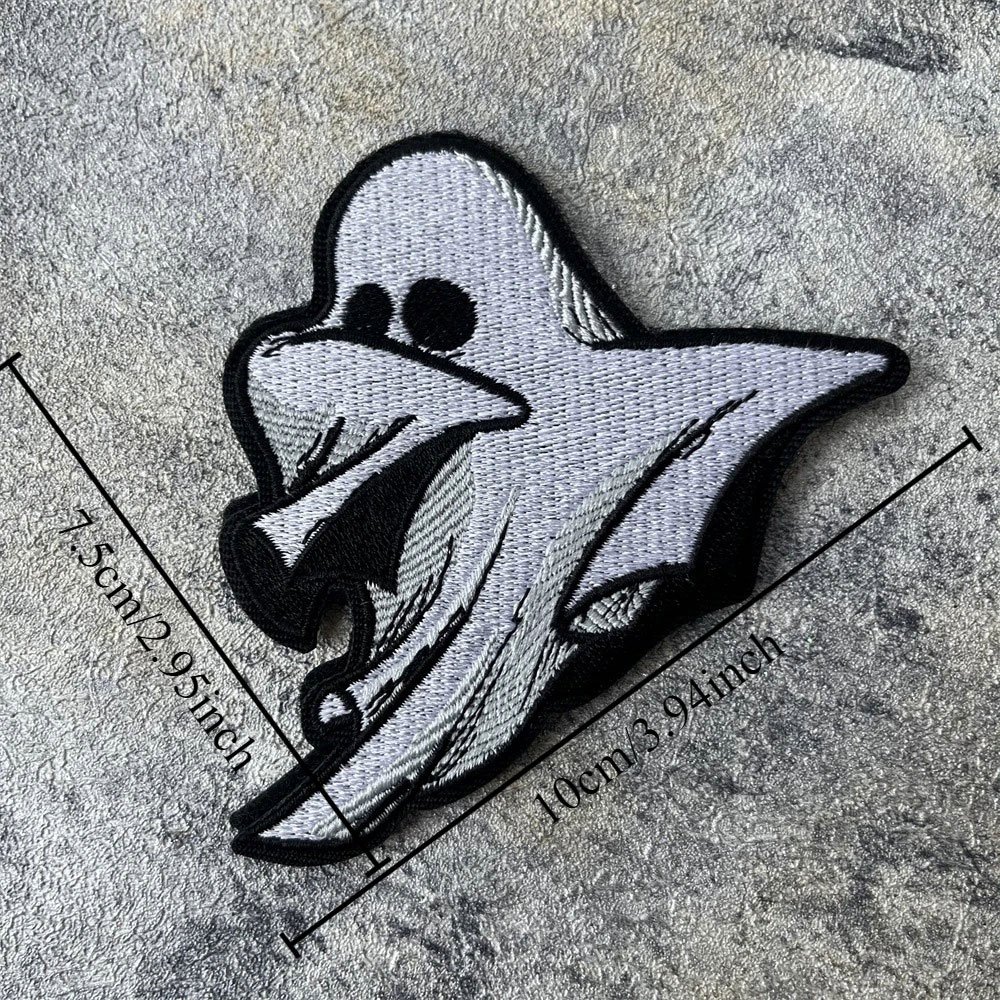 Patch brodé Fantôme Halloween – Image 2