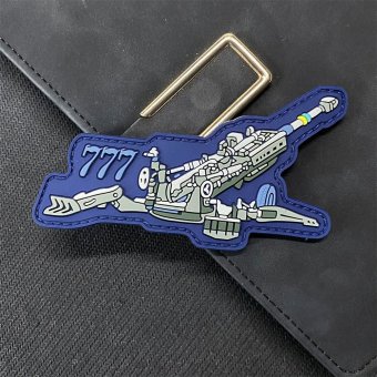 Patch PVC Tactique M777 Howitzer