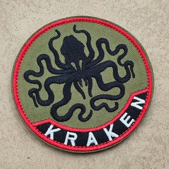 Patch Moral Militaire Ukrainien Kraken