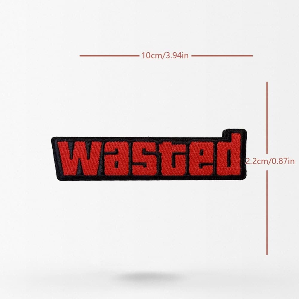 Patch Brodé Wasted Gaming – Image 5