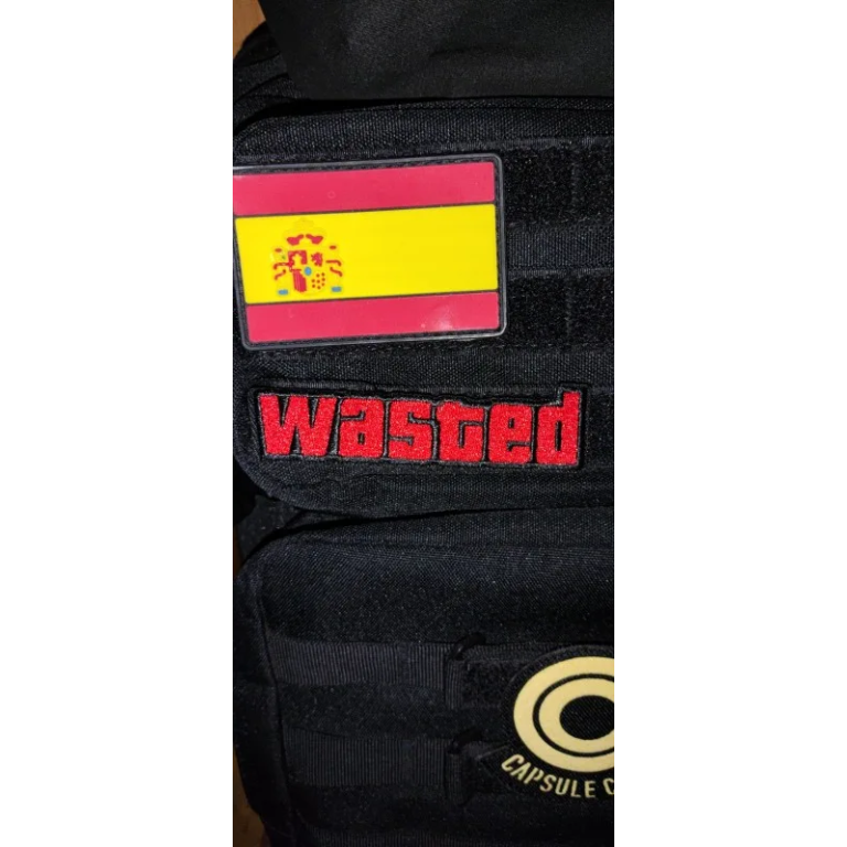 Patch Brodé Wasted Gaming photo review
