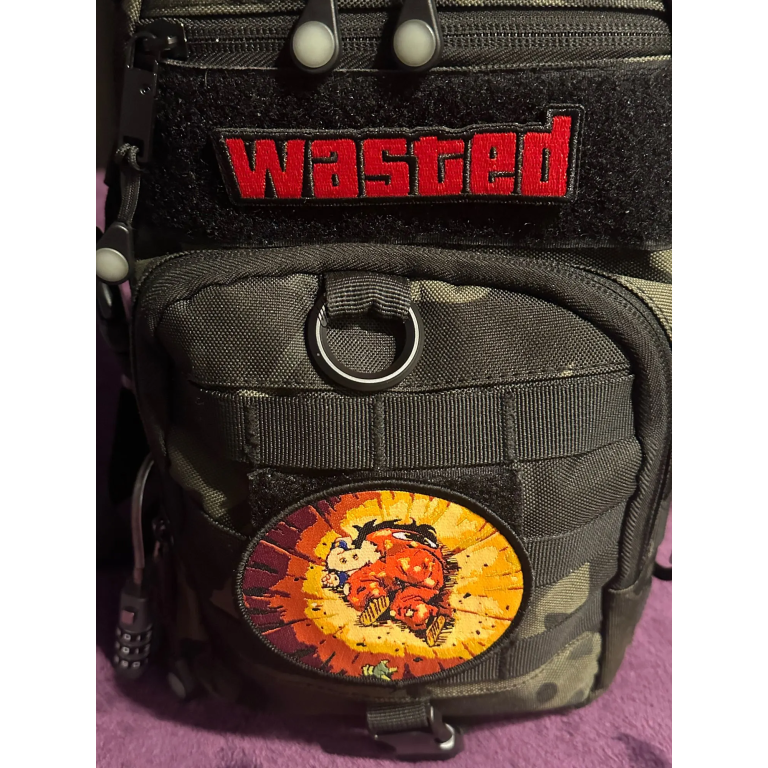 Wasted Gaming Embroidered Patch photo review