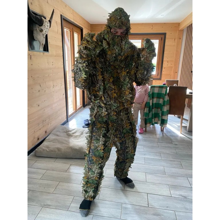 Combinaison Ghillie Camouflage Respirante pour la Chasse photo review