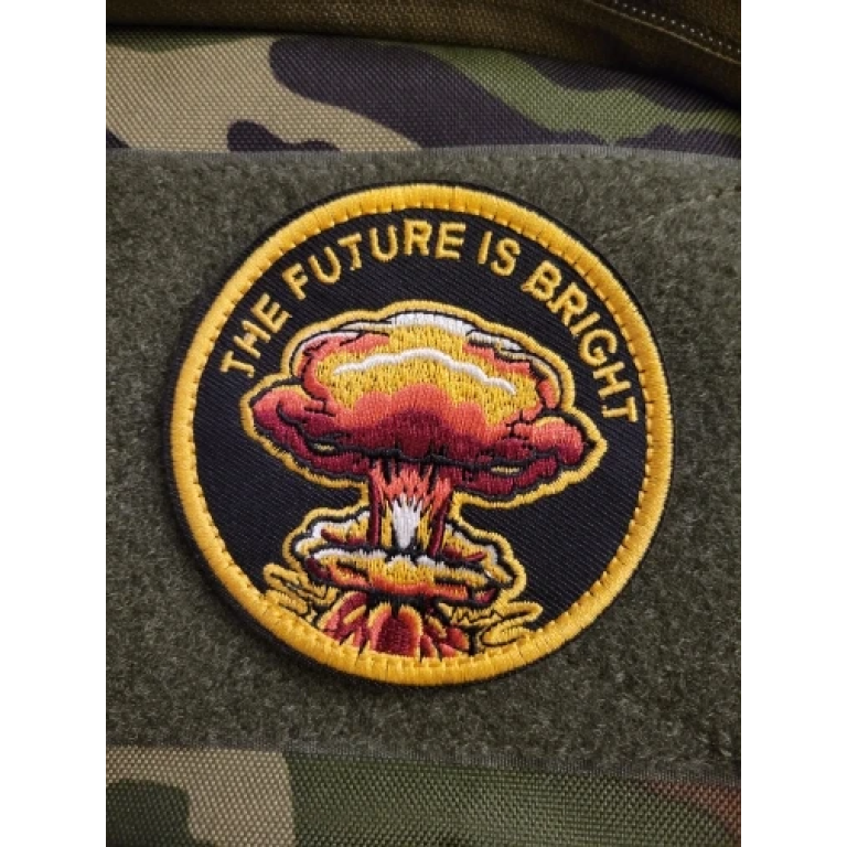 The future is bright patch photo review