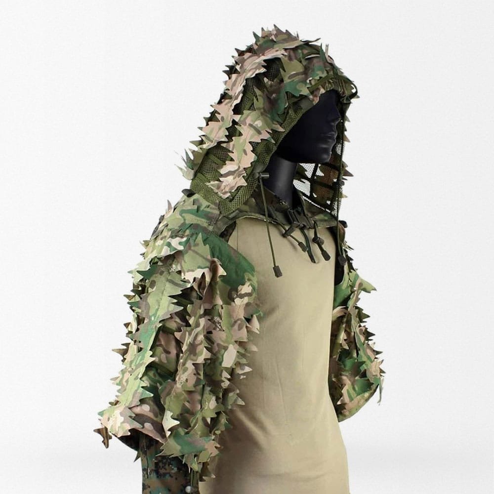 Cagoule ghillie feuilles viper – Image 2