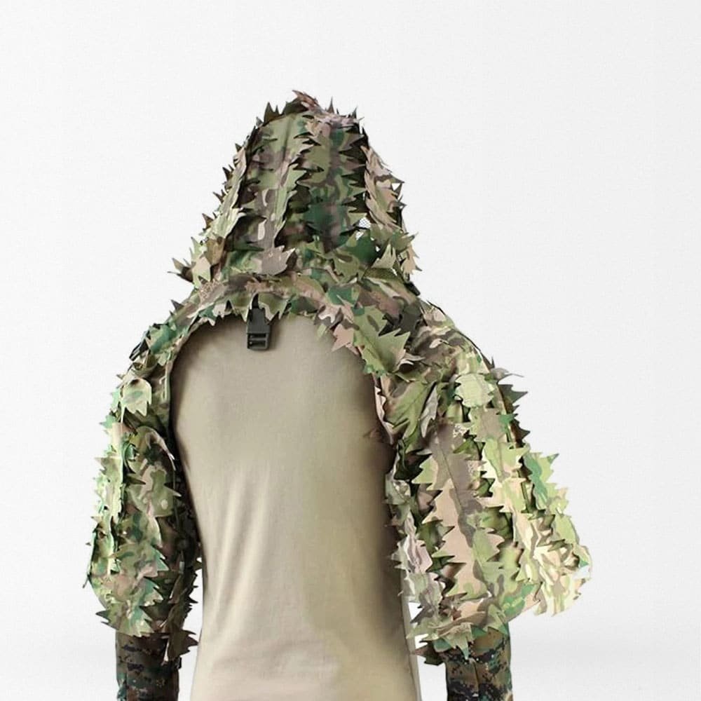 Cagoule ghillie feuilles viper – Image 3
