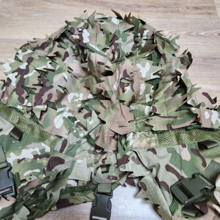 Cagoule ghillie feuilles viper photo review