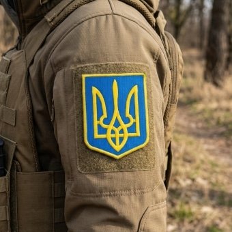 Embroidery Ukrainian army patch