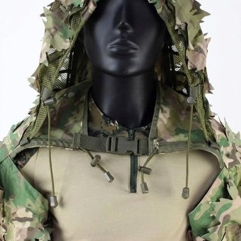 Ghillie leaf viper hood