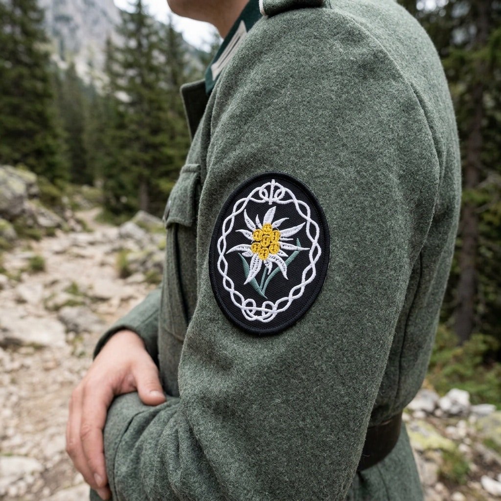 WW2 German Mountain Troops Patch