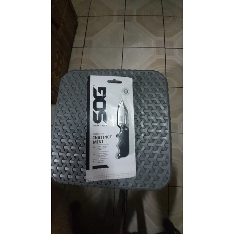 Sog fixed blade tactical knife photo review