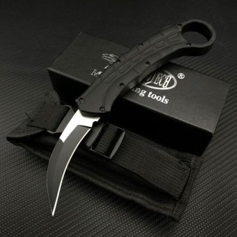 Couteau à lame fixe hawkbill militaire