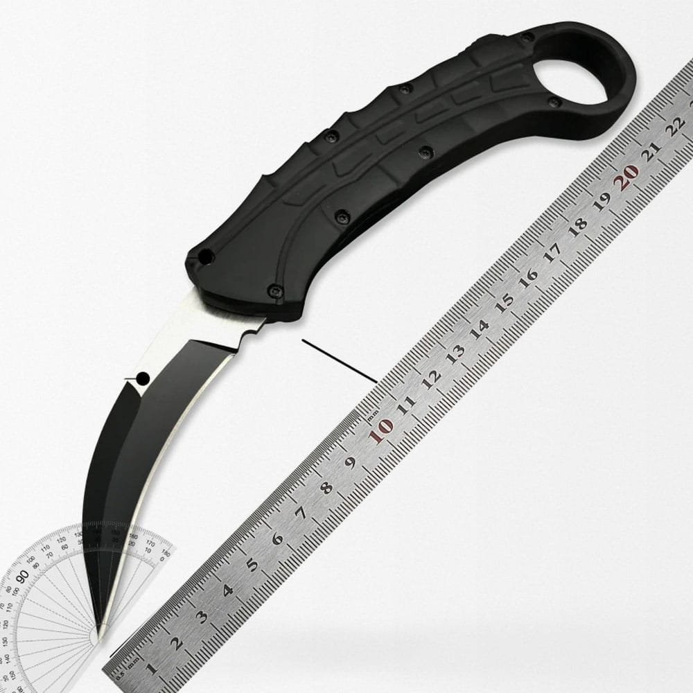 Couteau à lame fixe hawkbill militaire – Image 3