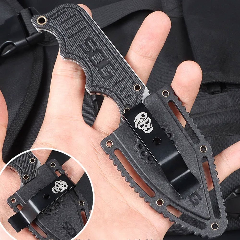 Couteau tactique à lame fixe Sog – Image 3