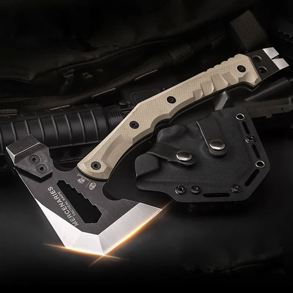 Tomahawk tactique avec pied-de-biche