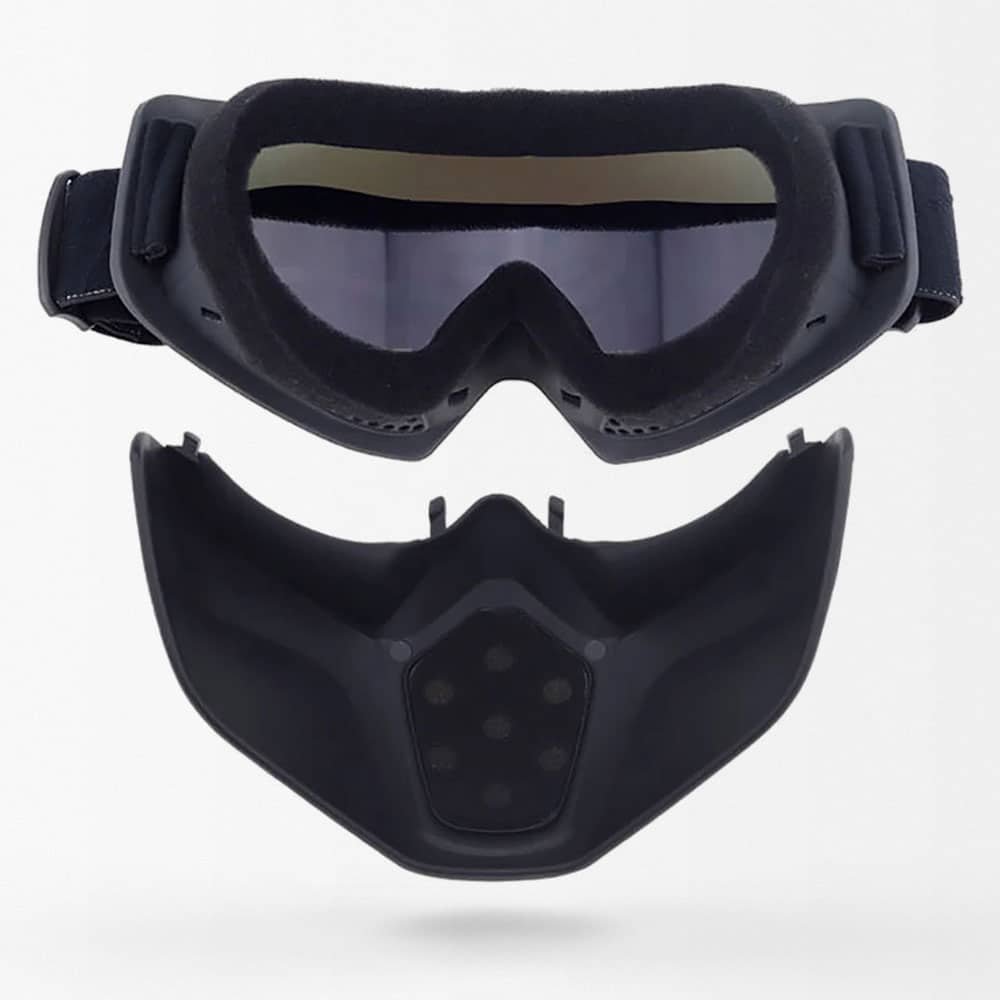 Masque airsoft avec lunettes tactiques – Image 5