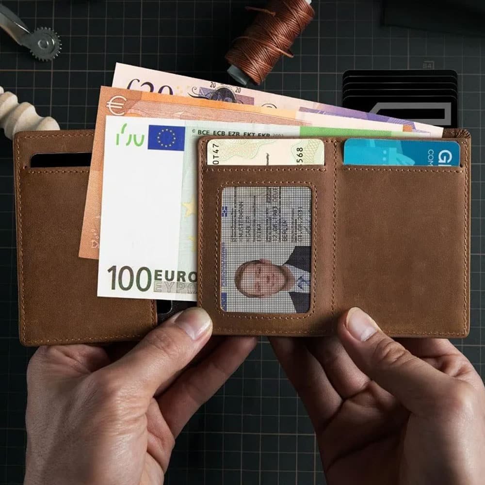 Portefeuille carte à éjection automatique – Image 3