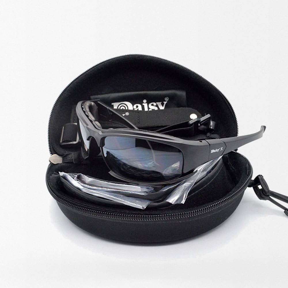 Lunettes Militaires avec 4 Verres