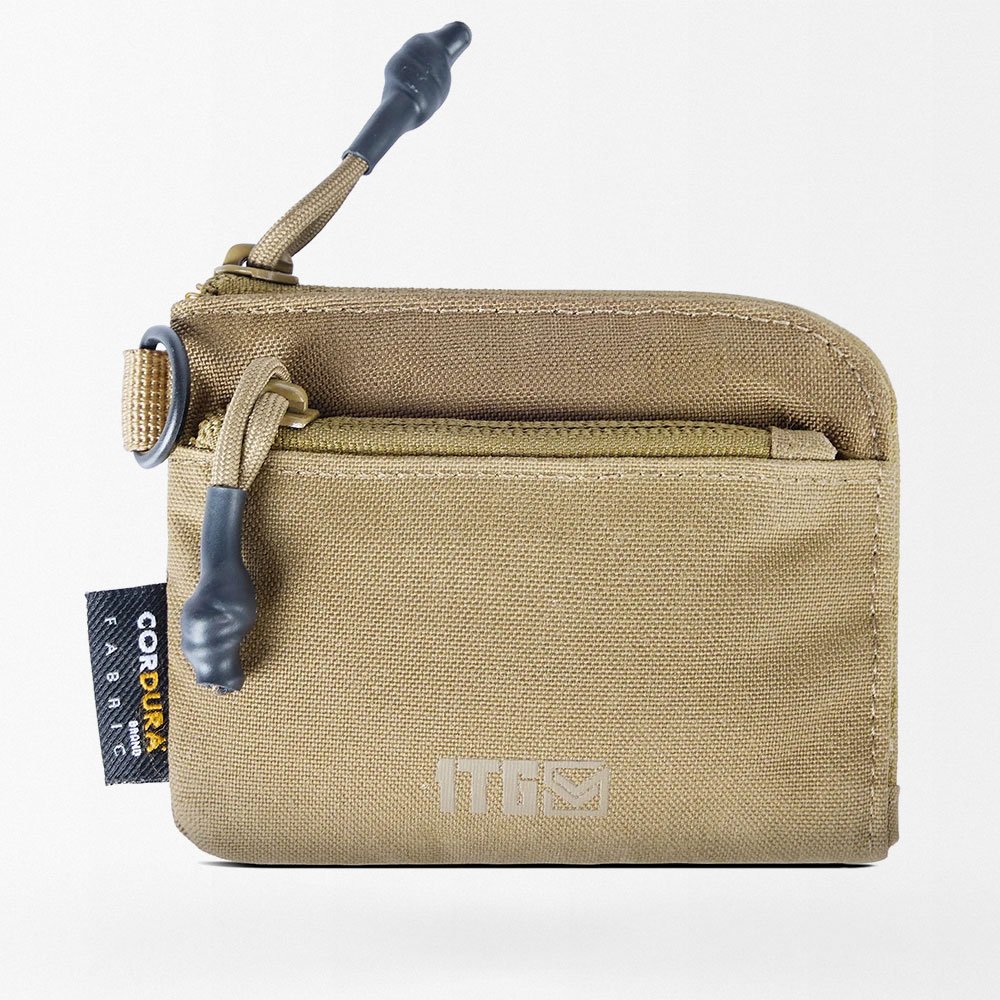 Porte-monnaie militaire zippé à pièces