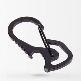 Mousqueton tactique décapsuleur