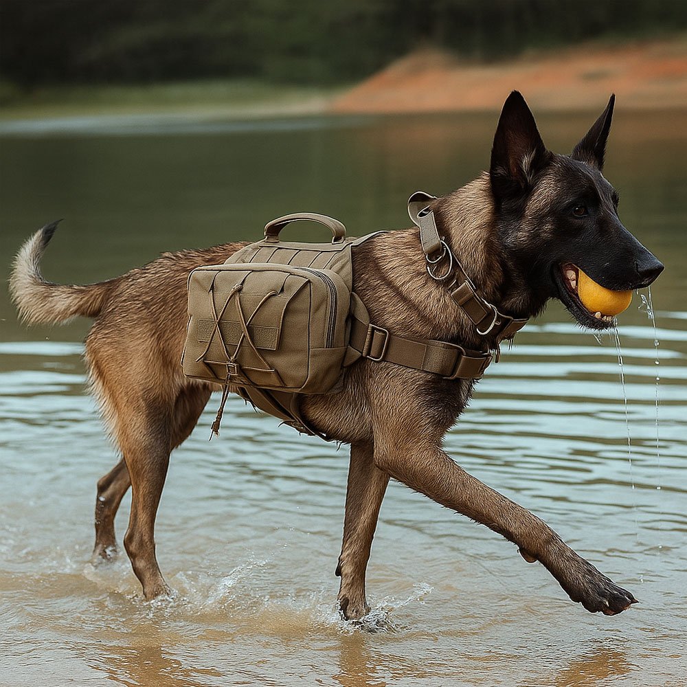 Sac à dos tactique pour chien – Image 3