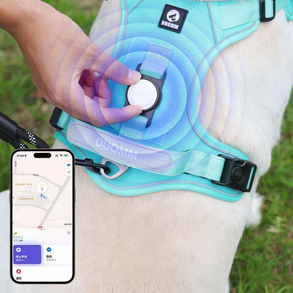 Harnais tactique pour chien avec airtag – Image 4