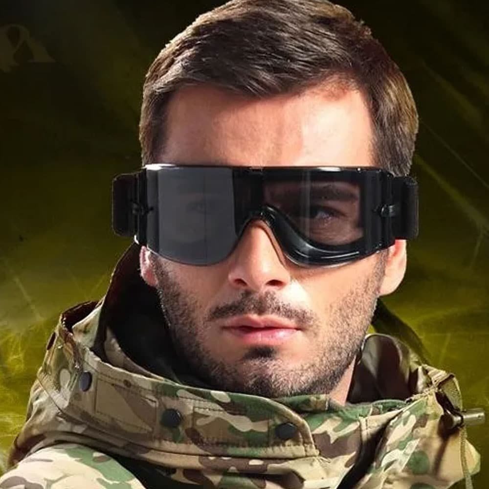 Lunettes tactiques airsoft – Image 4