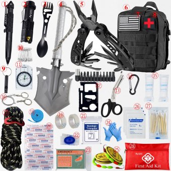 Kit de premiers secours tactique
