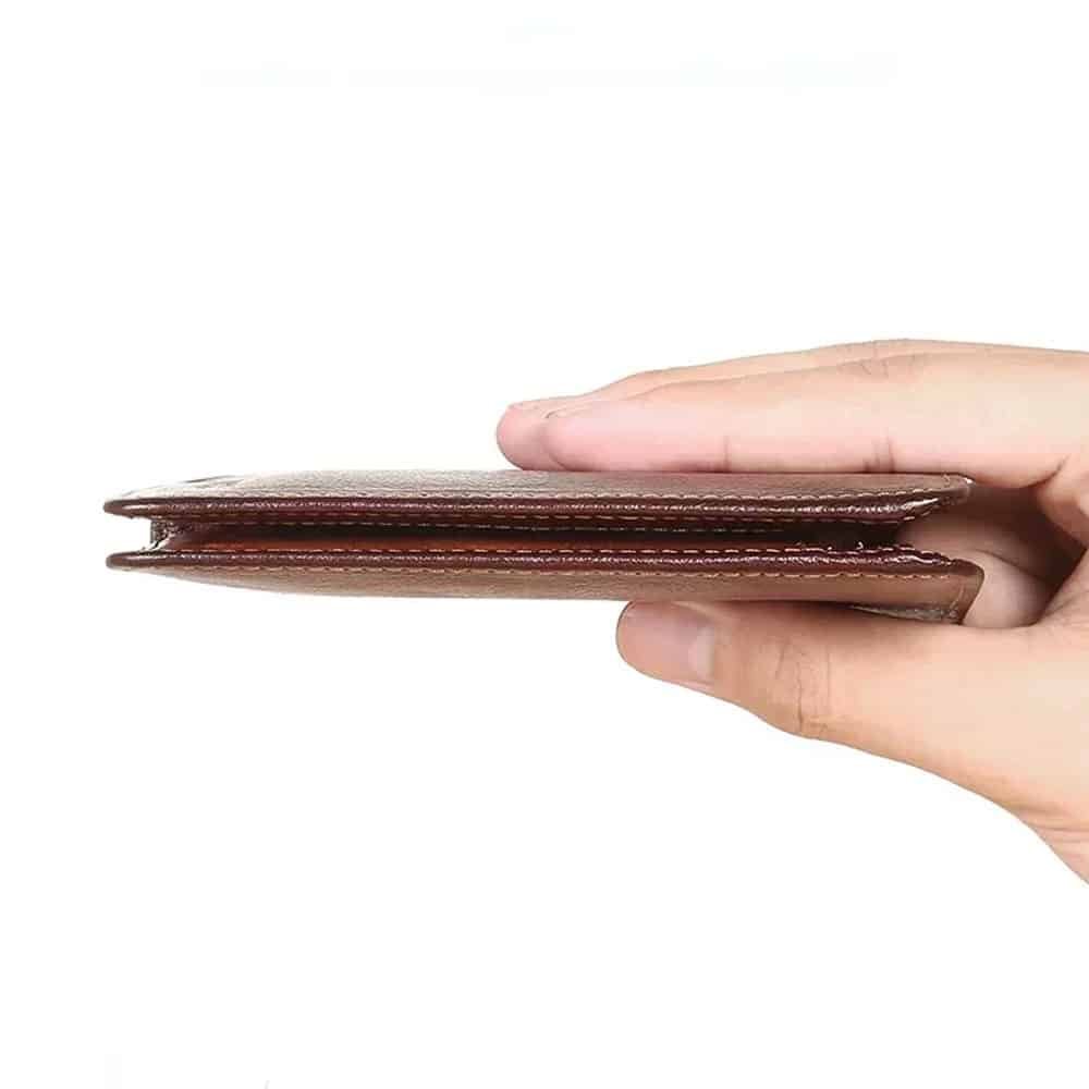 Portefeuille tactique trifold en cuir – Image 4