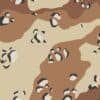 pépites de chocolat camouflage désert 6 couleurs